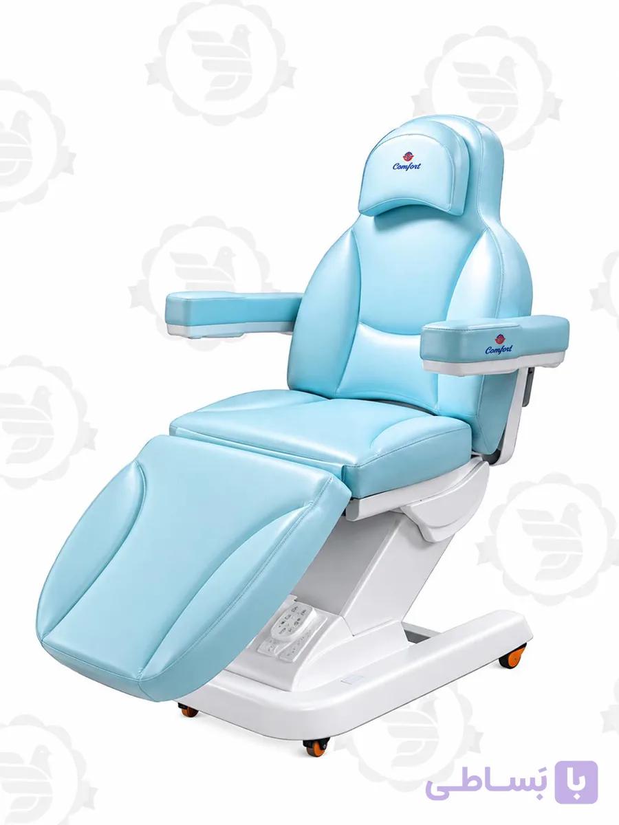 تخت پزشکی با کاربری زیبائی دارای 3 موتور تایوانی و ریموت کنترل مدل Dortmond — تصویر 1