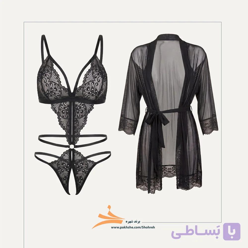 لباس خواب فانتزی فاق باز برند ژالیا کد 2580 — تصویر 1