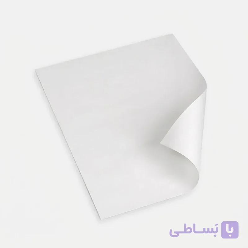 کاغذ کادو سفید + کارت پستال با متن دلخواه