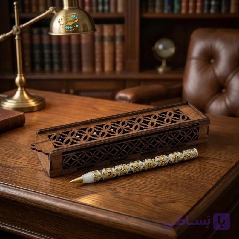 خودکار خاتم کاری مدل ۲۱ سیم — تصویر 1