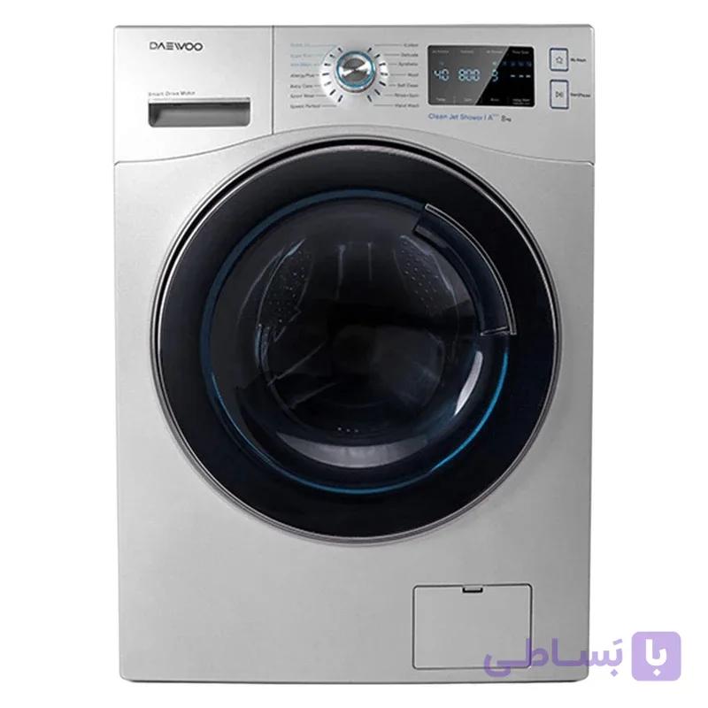 ماشین لباسشویی 8 کیلوگرم اتوماتیک دوو مدل LM-881 سفید — تصویر 1