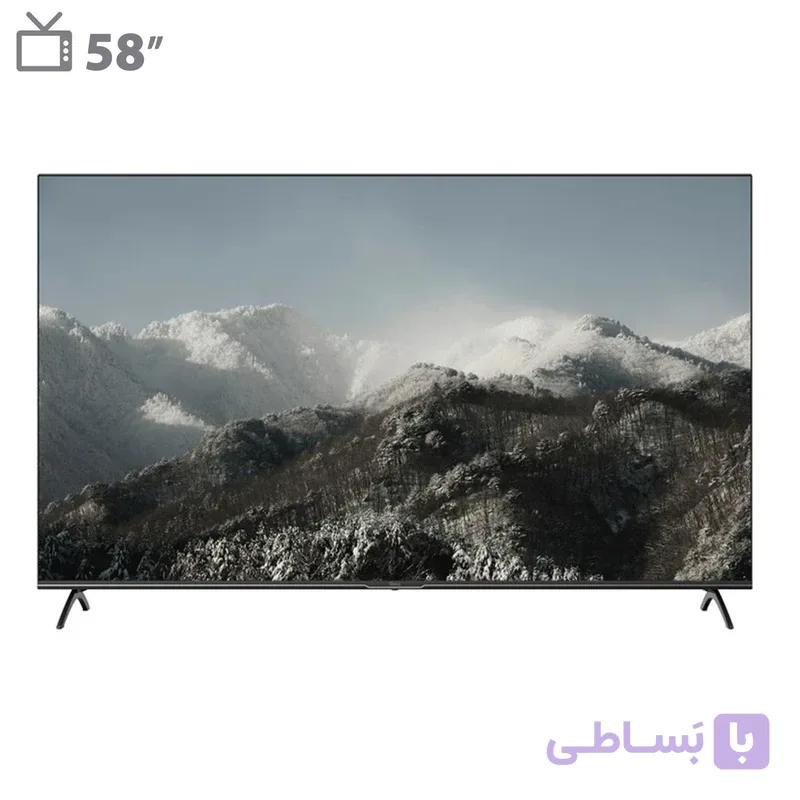 تلویزیون ال ای دی هوشمند جی پلاس مدل 58SU738NX سایز 58 اینچ — تصویر 1