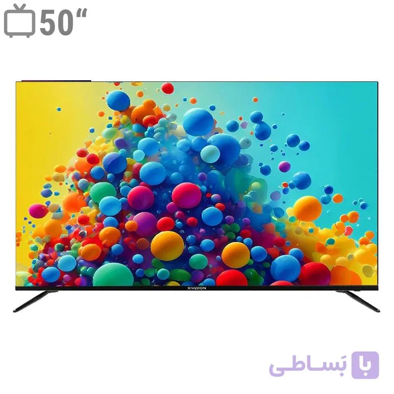 تلویزیون ال ای دی هوشمند ایکس ویژن مدل 50XCU785 سایز 50 اینچ — تصویر 1