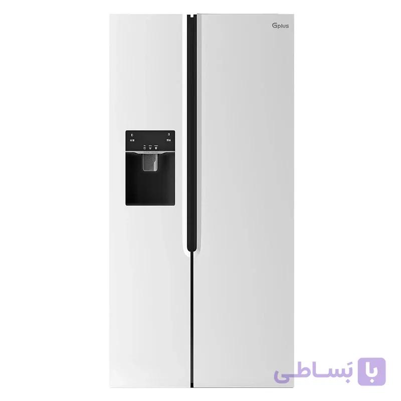 یخچال فریزر ساید بای ساید جی پلاس مدل GSS-P7635W — تصویر 1