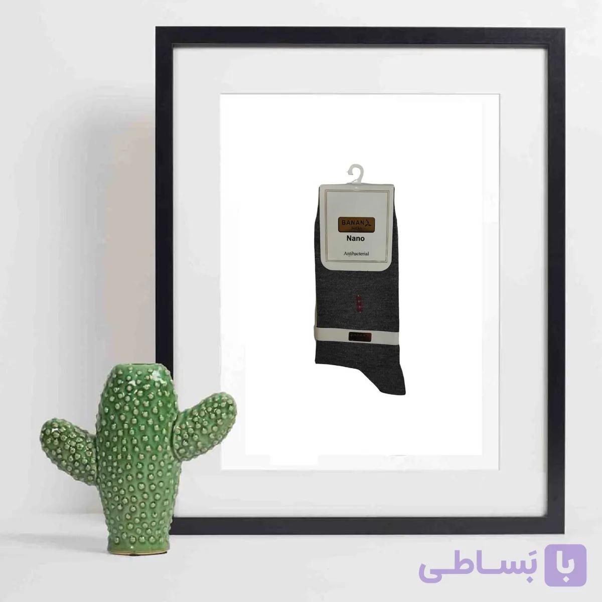 جوراب مردانه ناتو بنان banan طرح گل گندم — تصویر 1