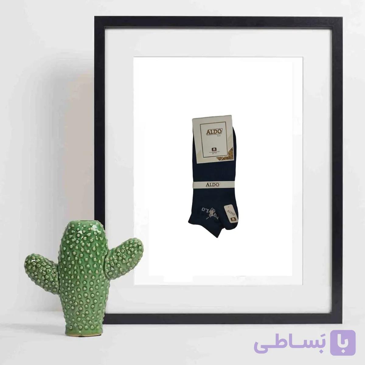جوراب مردانه مچی پنبه ای آلدو Aldo طرح پولو Polo — تصویر 1
