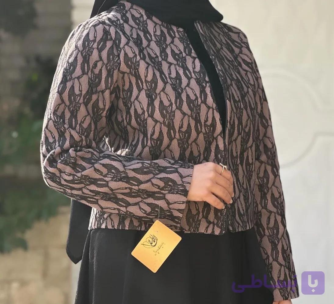 کت فوتر زنانه تمام دانتل شیک | طراحی لوکس و مجلسی مدل جدید ۱۴۰۵