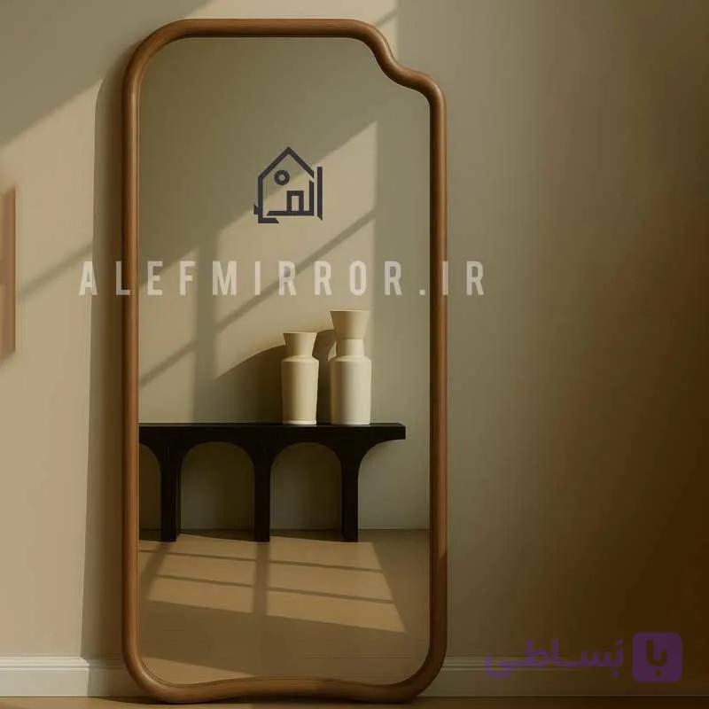 آینه قدی چوبی الف مدل نارین