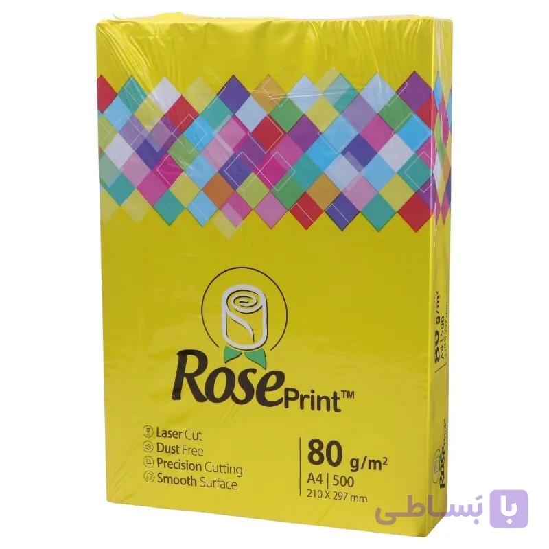 کاغذ A4 رز پرینت ROSE PRINT