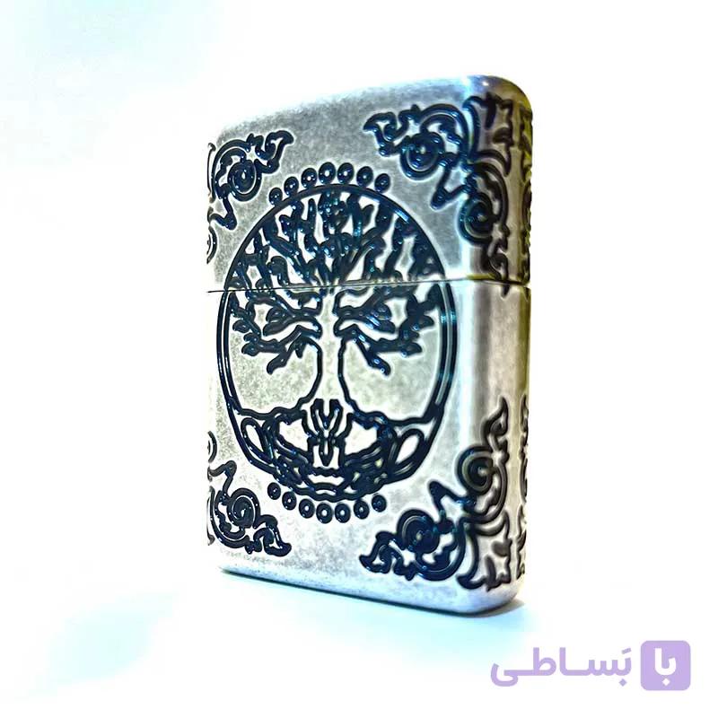 فندک زیپو اصل درخت زندگی آرمورکیس کد 29670 ZIPPO LUXURY — تصویر 1