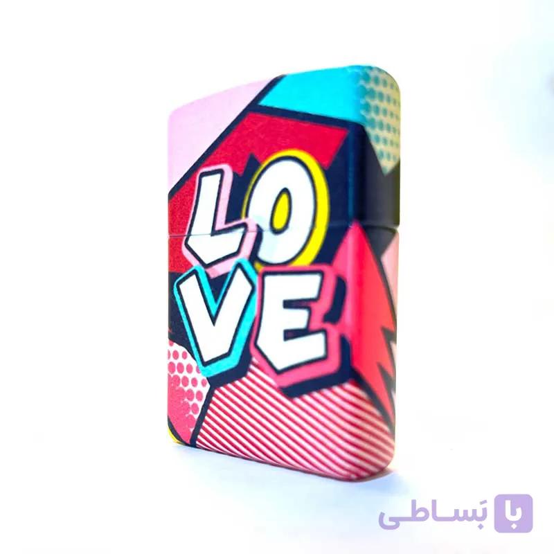 فندک زیپو لاو دیزاین 540 رنگ مدل 46013 ZIPPO Love Design — تصویر 1