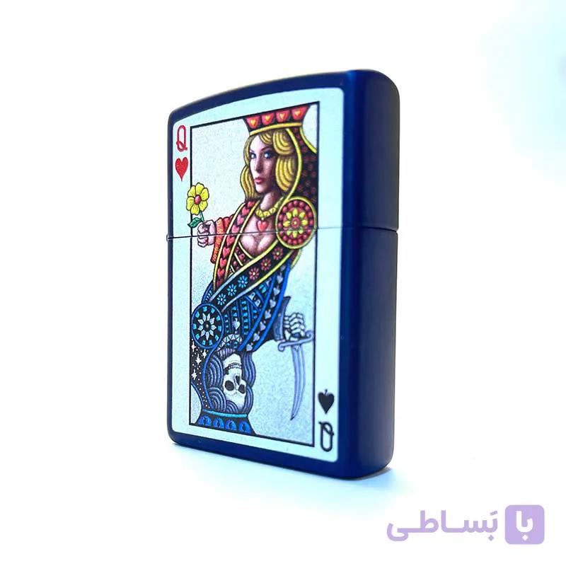 فندک زیپو اصل ملکه مدل 48723 ZIPPO Queen Design — تصویر 1