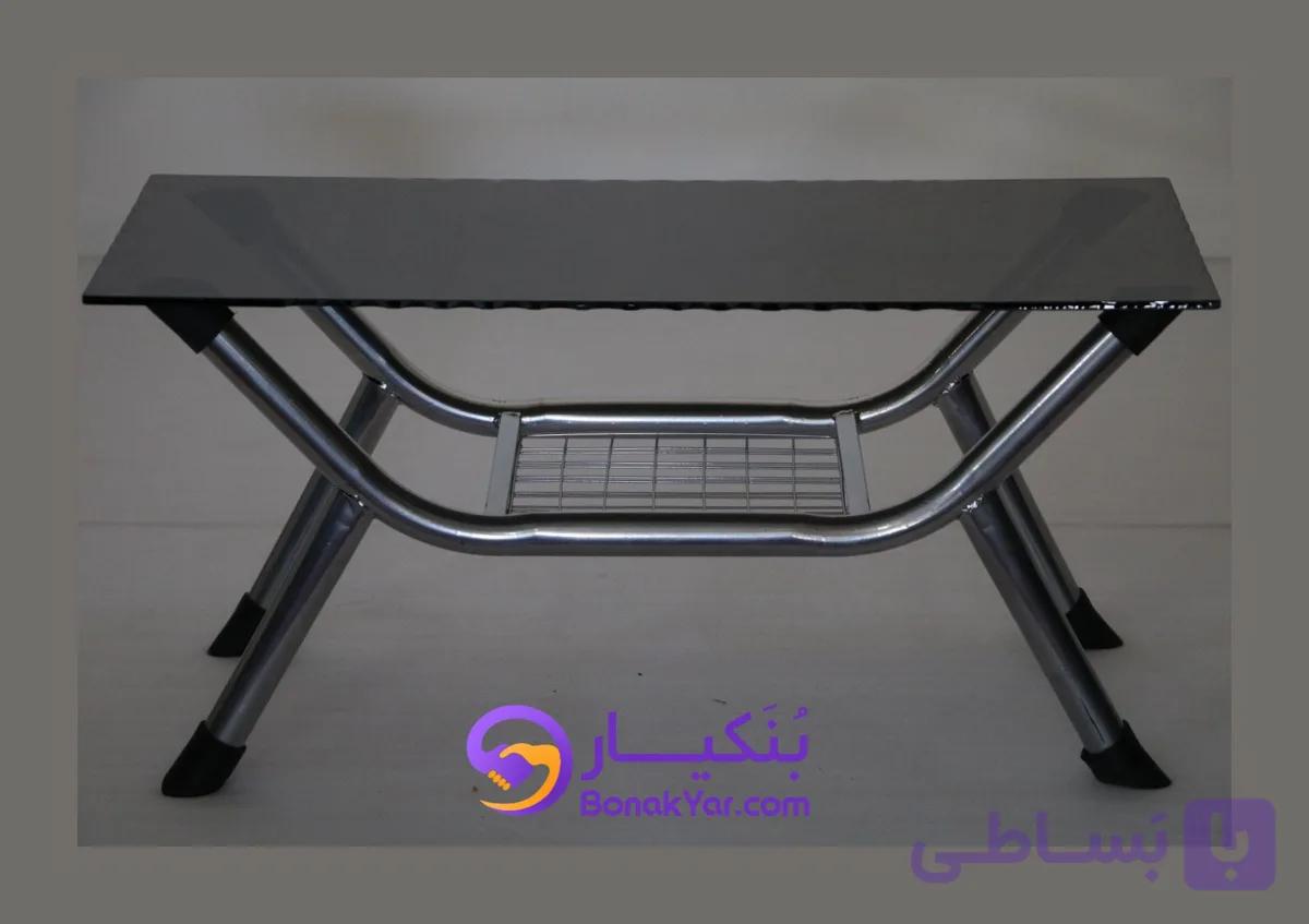 جلو مبلی اداری شیشه ای