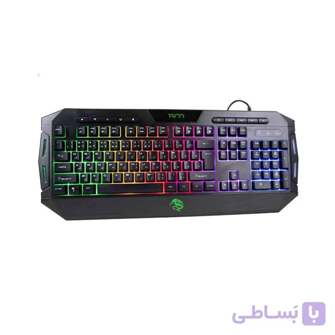 کیبورد تسکو مدل TK 8124 GA — تصویر 1