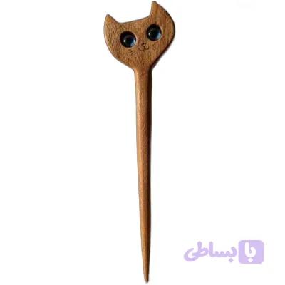 پین مو یا کانزاشی چوبی گربه