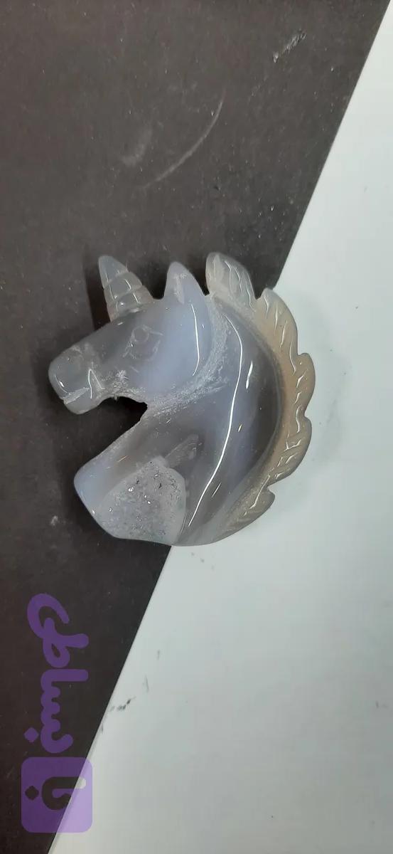 کاروینگ عقیق سراسب شاخ دار