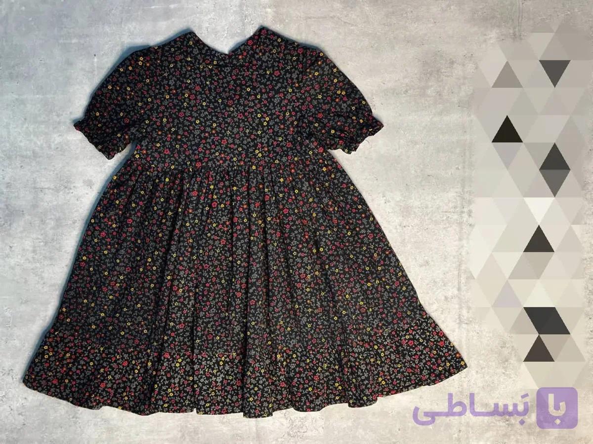 پیراهن محرمی دخترانه مشکی