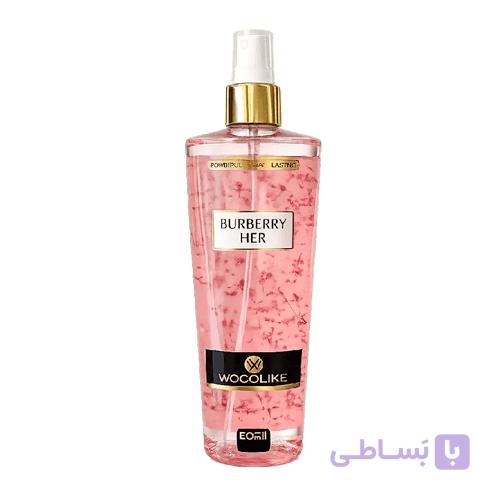 بادی اسپلش وودلایک BURBRRY HER حجم250میل کد1148