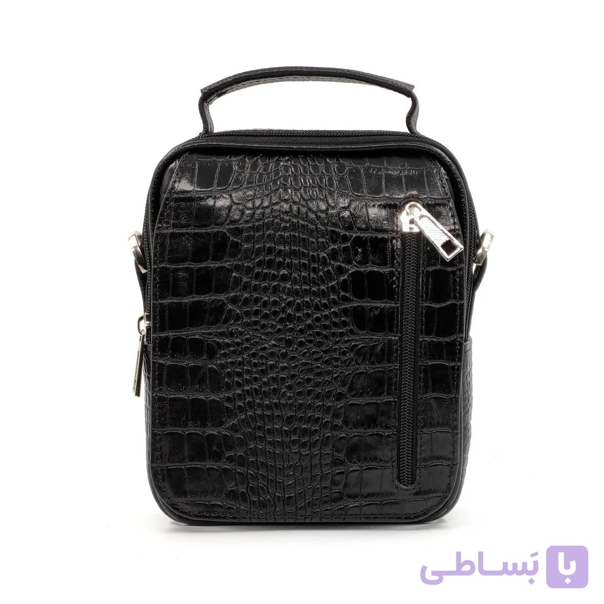 کیف دستی و دوشی چرم ریواچرم تبریز سایز بزرگ مدل em-110