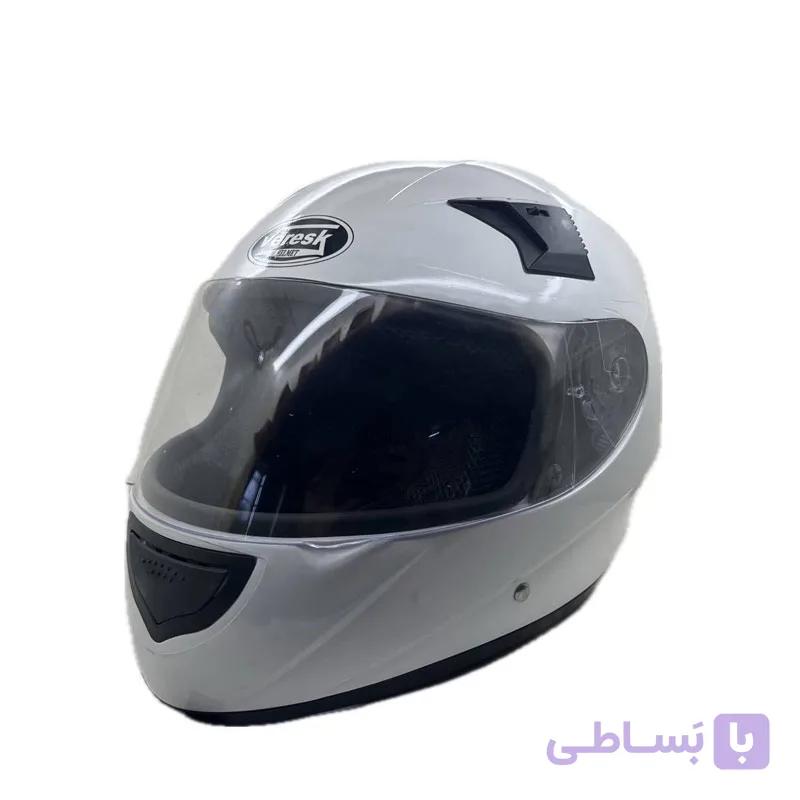 کلاه فک دار فول فیس سفید(Pk-Al-150) — تصویر 1