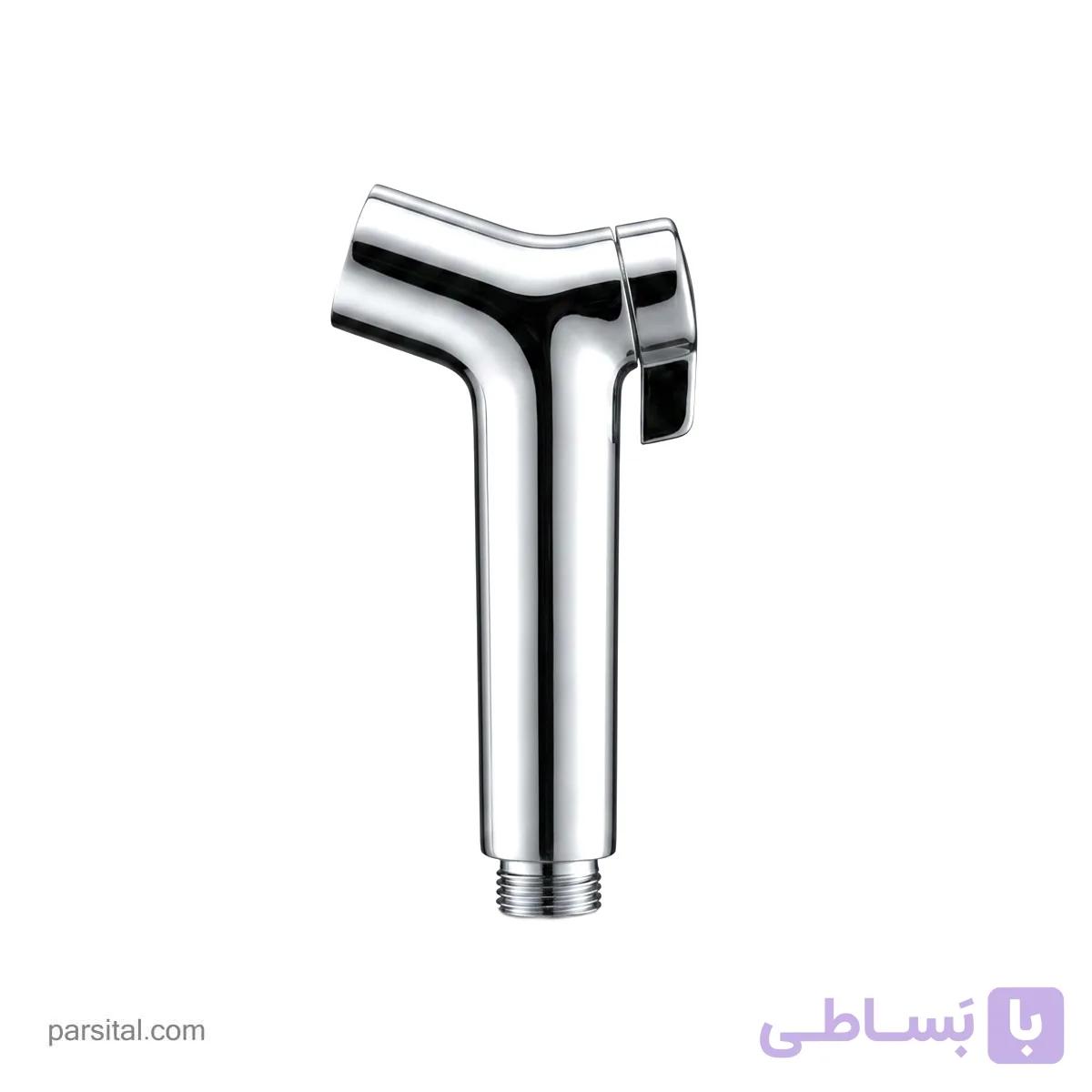 گوشی شاتاف (براکتی) کروم کلیکی آسان دوش — تصویر 1