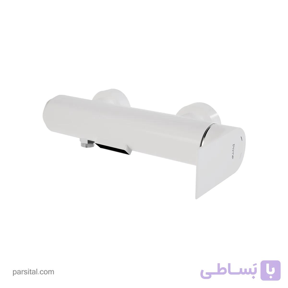 شیر حمام پرایم مدل ملودی سفید — تصویر 1