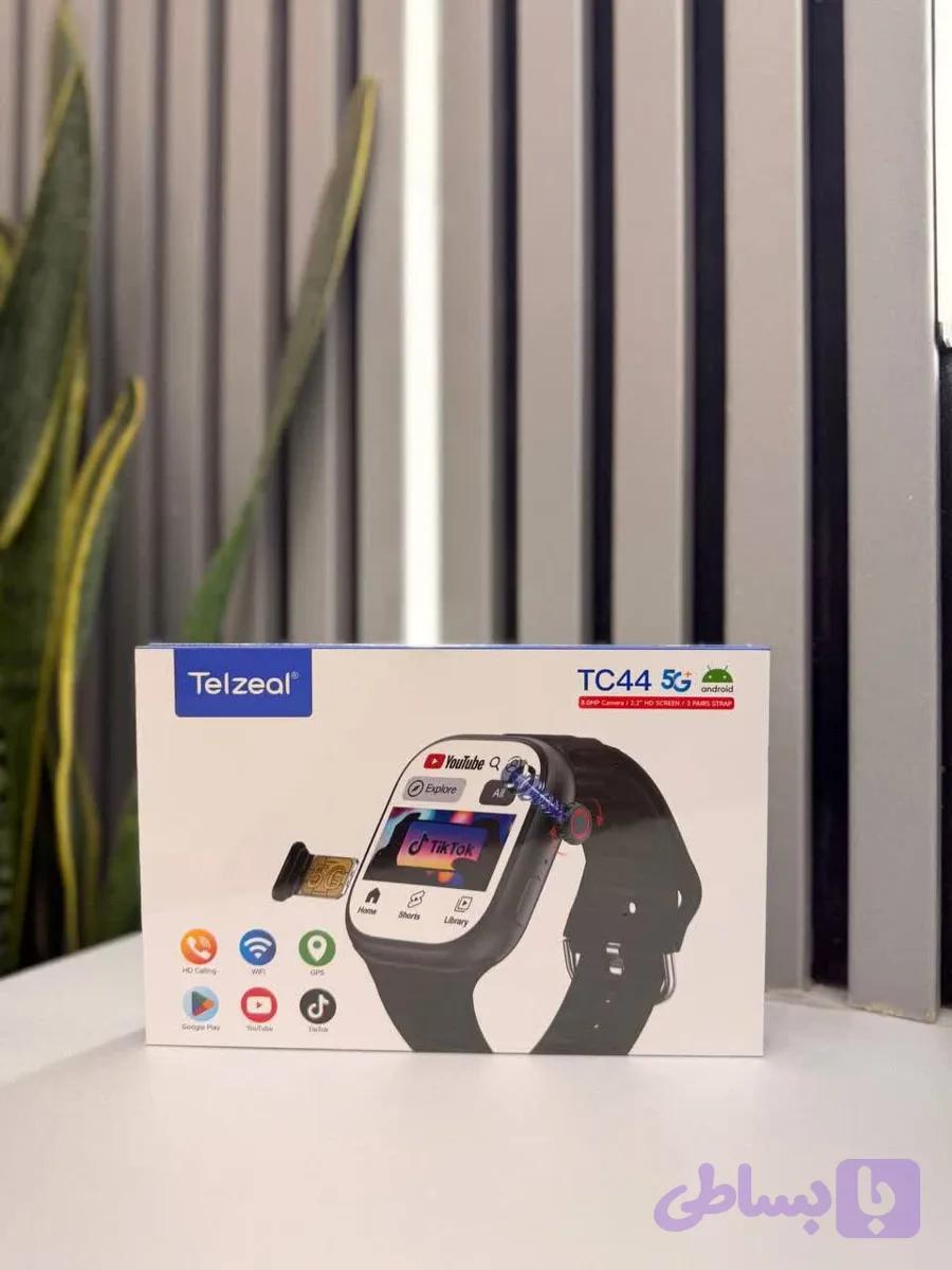 ساعت هوشمند سیمکارت خور TC44 اصلی حافظه داخلی 64 گیگ دوربین دار باریجستری