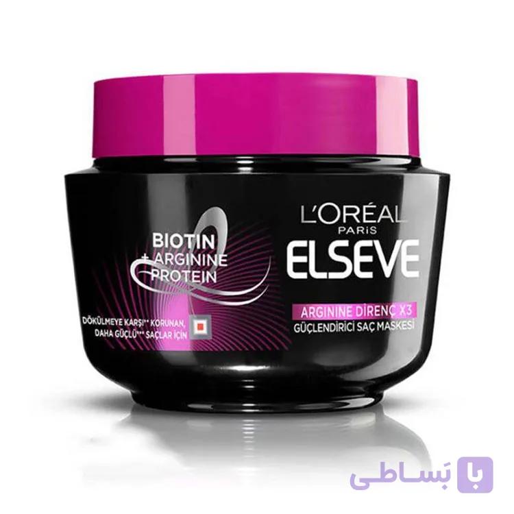 ماسک مو لورآل Elseve مدل Arginine Resist حجم 300 میل (NEW)