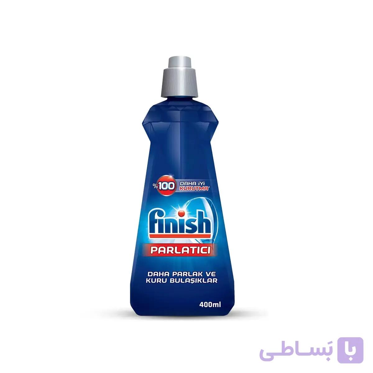 مایع جلادهنده ماشین ظرفشویی فینیش مدل 5x Etki حجم 400 میل