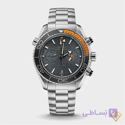 ساعت مچی مردانه امگا سیمستر مدل Seamaster Planet Ocean کرنوگراف | بند و بدنه استیل 316L ، سه موتور فعال ، مستر کوالیتی — تصویر 1