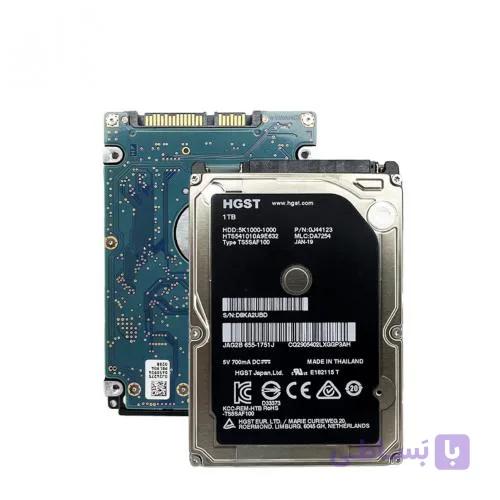 هارددیسک اینترنال لپ تاپ FAT برندHGST مدل TS5SAF100 ظرفیت 1 ترابایت — تصویر 1