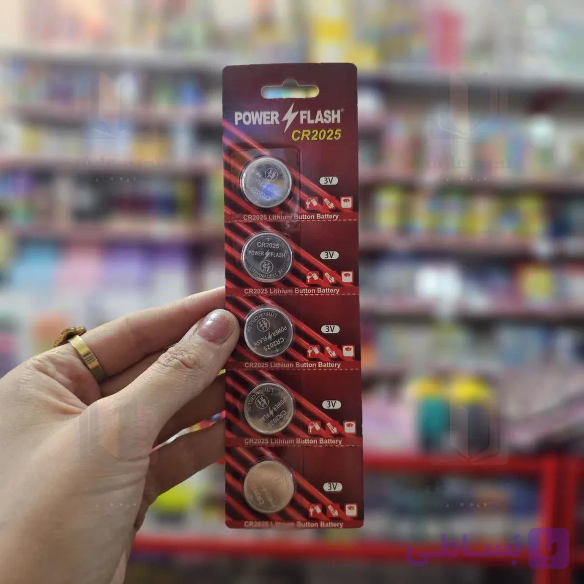 باتری سکه ای پاور فلش POWER FLASH مدل 2016