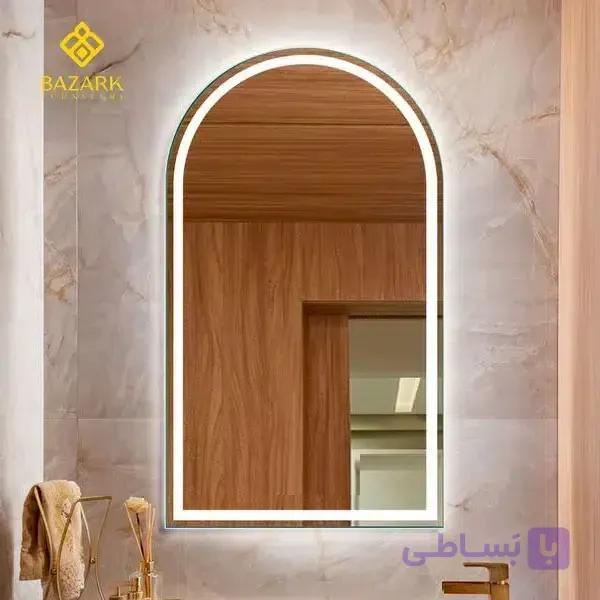 آینه بک لایت کپسولی مدل 2110
