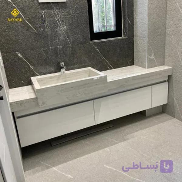 روشویی سرامیکی کابینت دار مدل 3046