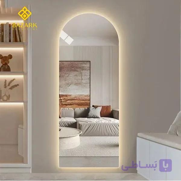 آینه بک لایت قدی مدل 2108