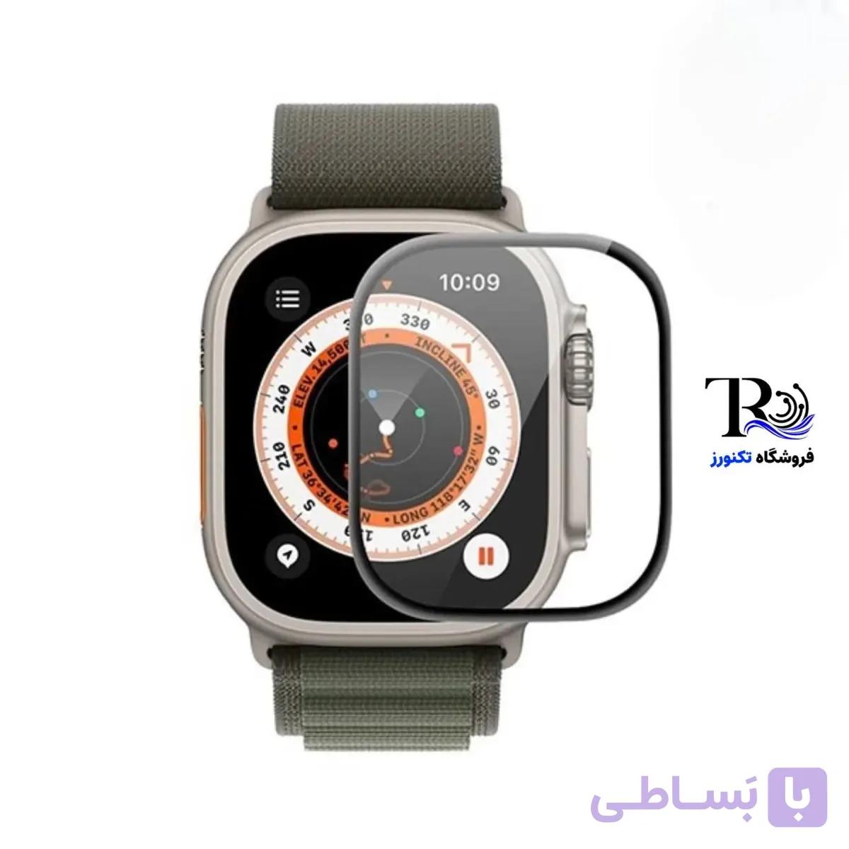 محافظ صفحه ساعت هوشمند PMMA Film 49mm | شفاف، ضد خش و نصب آسان — تصویر 1
