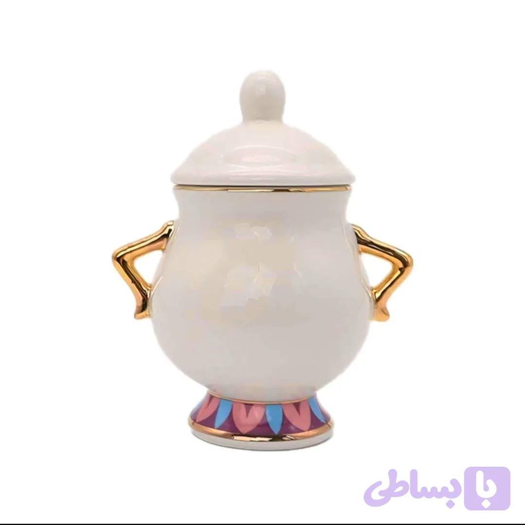 قندان دیو و دلبر طرح دیزنی وارداتی