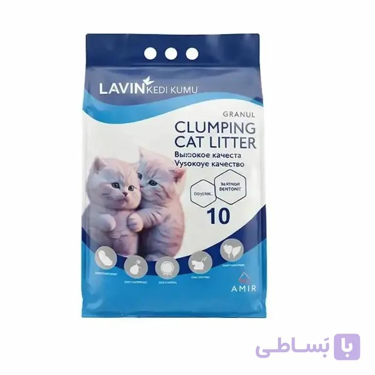 خاک گربه لاوین ده لیتری ساده
