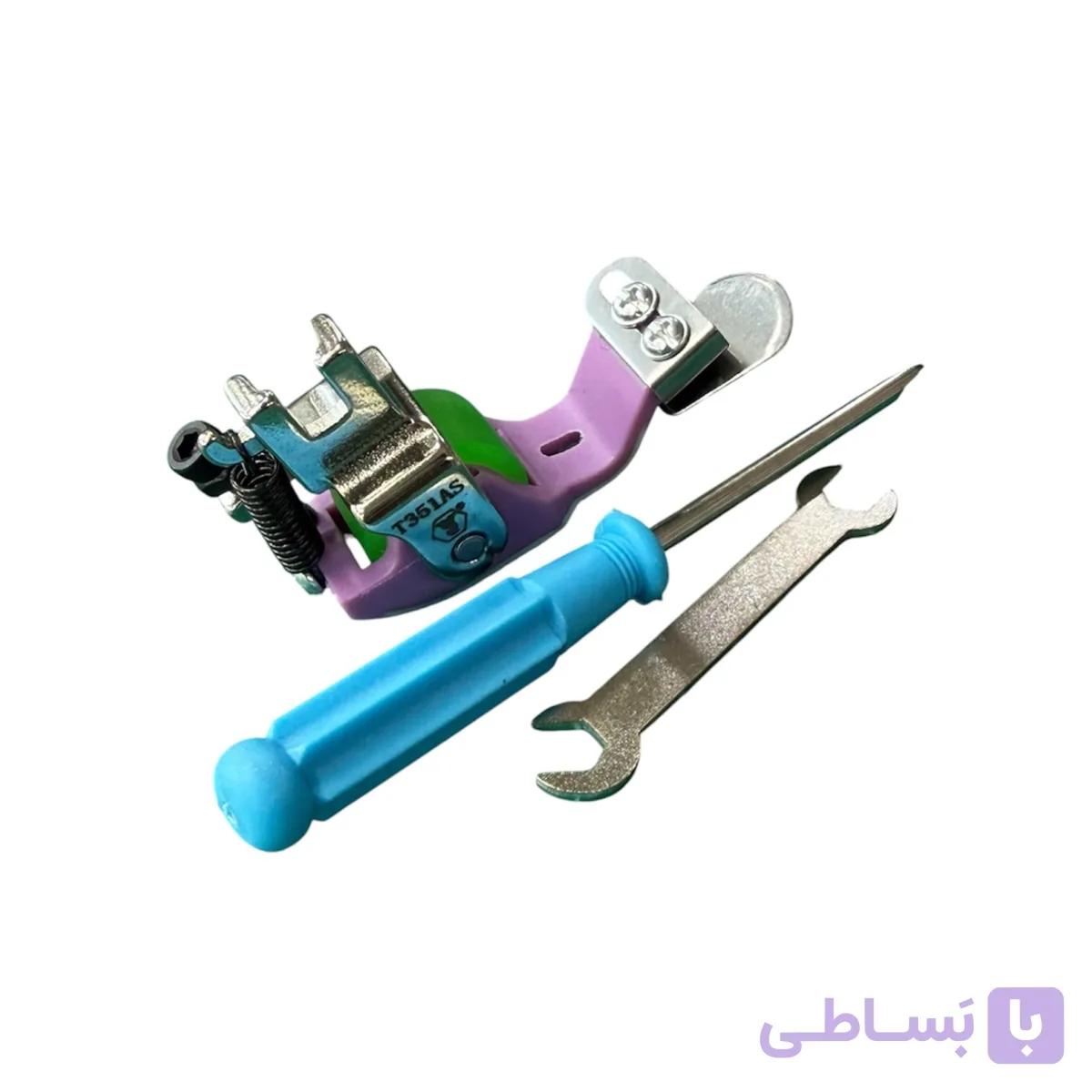 پایه فرانسوی غلطک دار پلاستیکی – پایه لب تو — تصویر 1