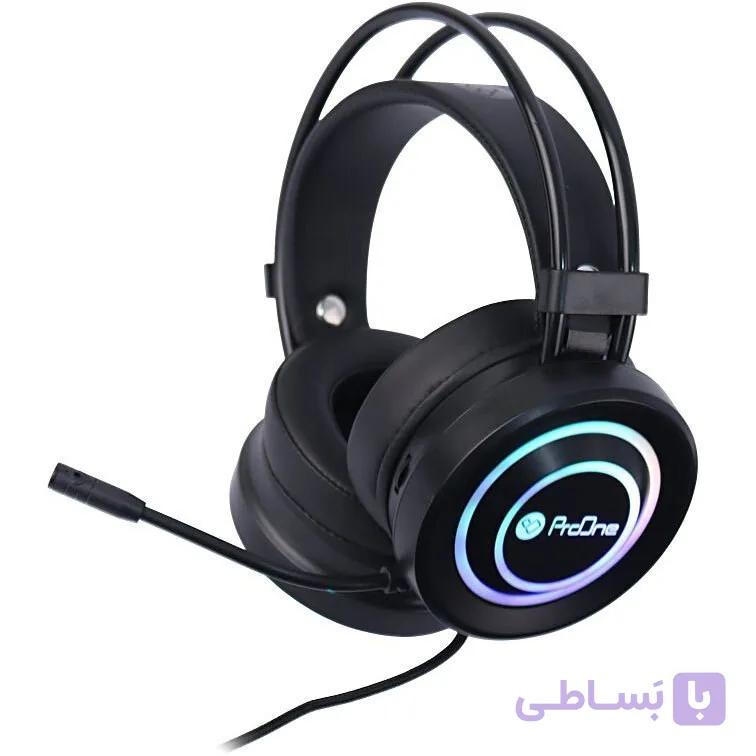 هدست گیمینگ سیمی RGB پرووان مدل PHG3865 — تصویر 1