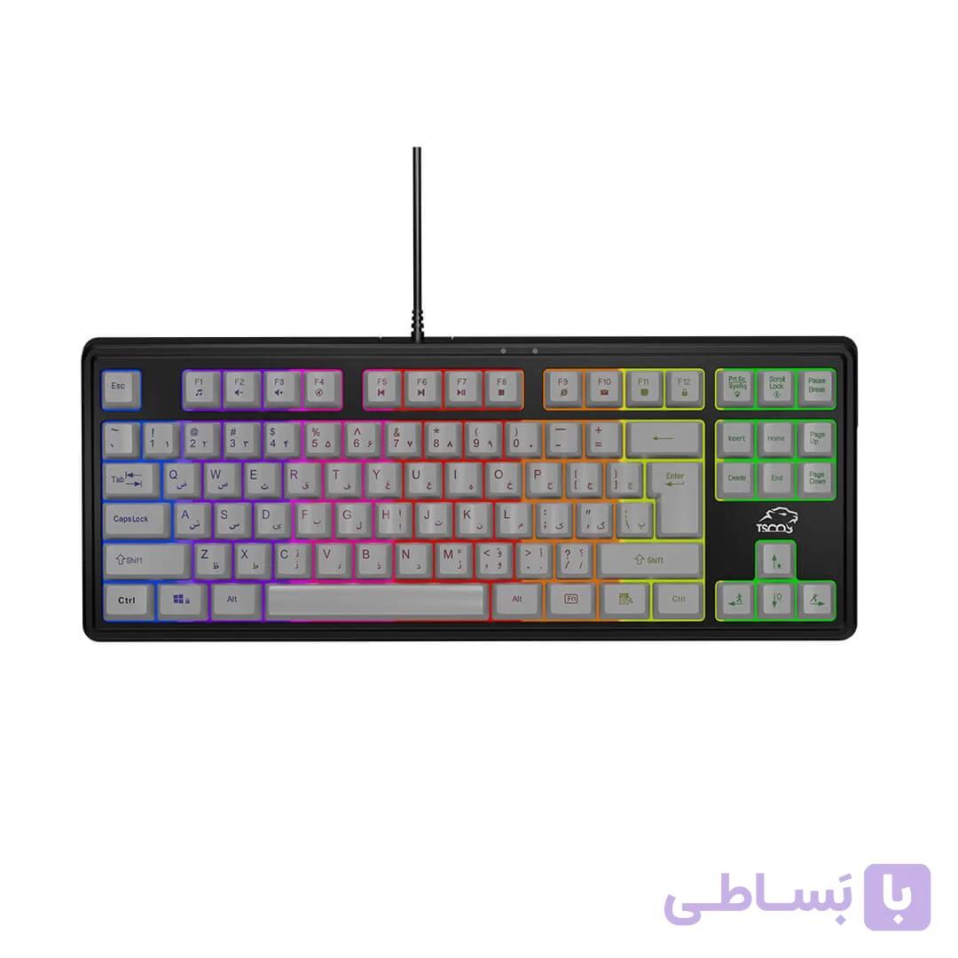 کیبورد گیمینگ تسکو گیم مدل GK 8312 — تصویر 1