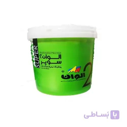 رنگ نیم پلاستیک درجه2 کلاسیک الوان 12کیلویی