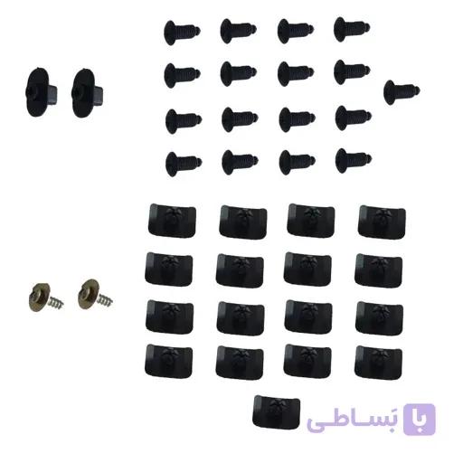 مجموعه خار سپر عقب پراید