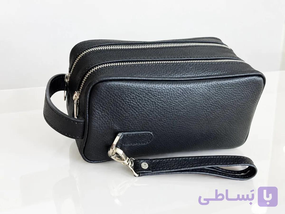کیف دستی کلاسیک چرم طبیعی گاویPremium Handbag — تصویر 1