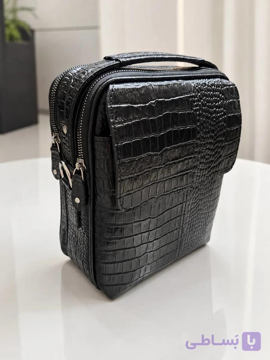 کیف کراس بادی چرم طبیعی/Crossbody | CB-01 — تصویر 1