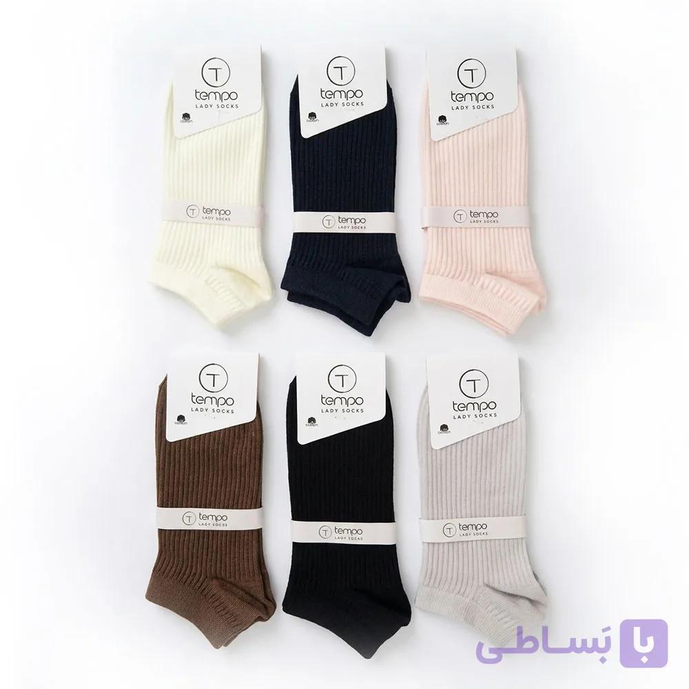 جوراب زنانه کبریتی Tempo بدون ساق