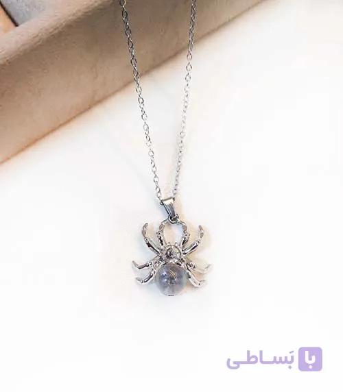 گردنبند پینترستی طرح عنکبوت کد314 — تصویر 1