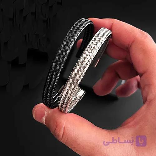 دستبند حصیری بنگل حصیری فری سایز — تصویر 1