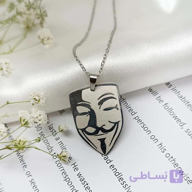 گردنبند استیل آنانیموس کدBN