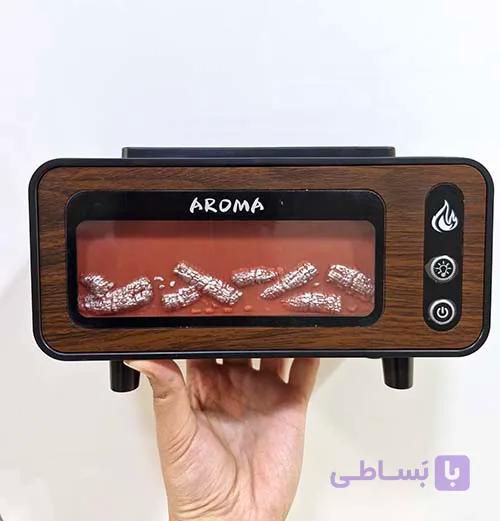 دستگاه بخور سرد طرح شومینه و شب‌خواب — تصویر 1